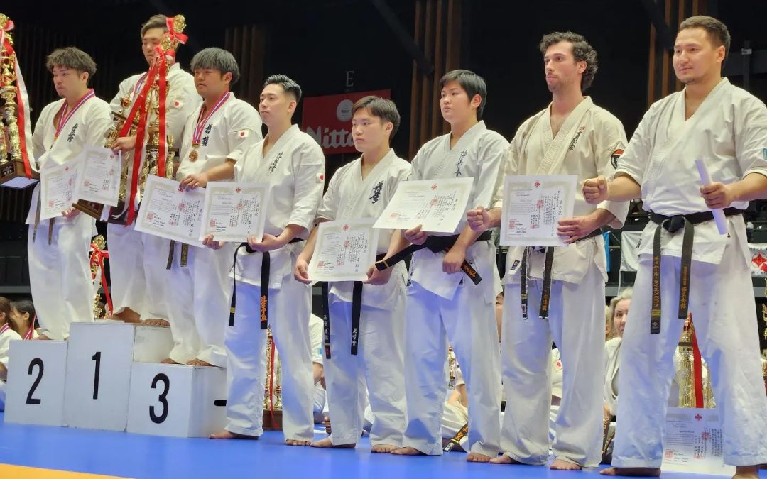 Sensei Michaël Cordeiro at the Kyokushin Rengokai World Championship – Yokohama, Japan