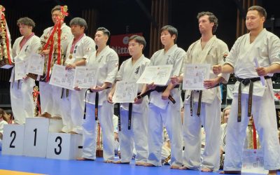 Sensei Michaël Cordeiro at the Kyokushin Rengokai World Championship – Yokohama, Japan